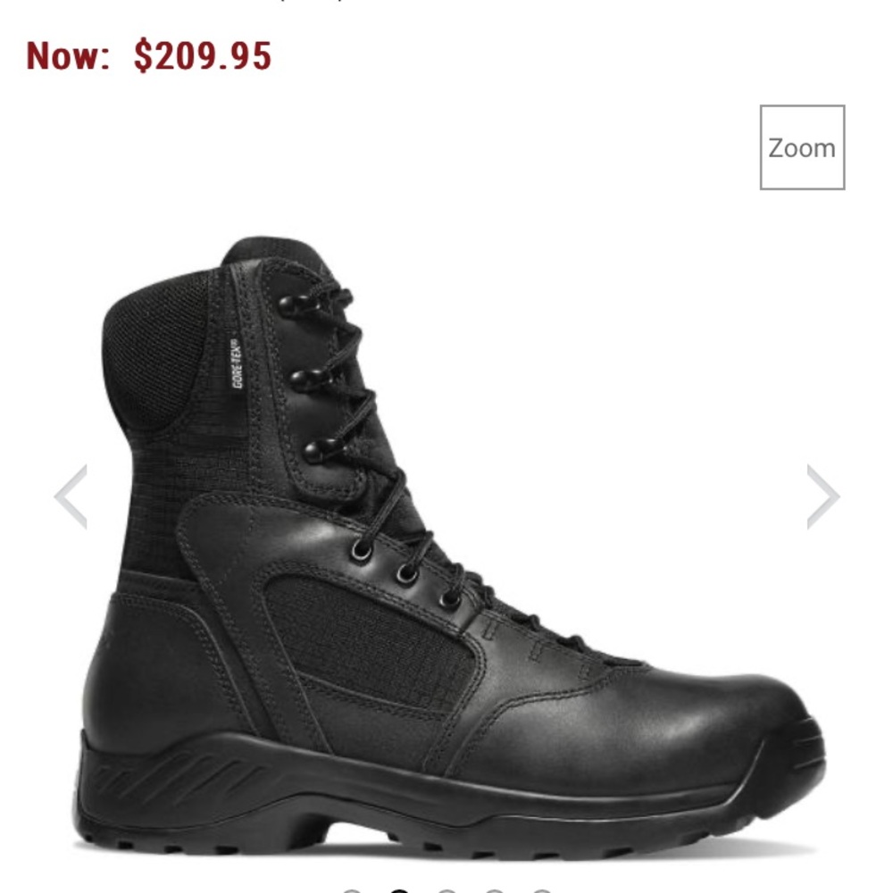 Danner Black Tactical Boots